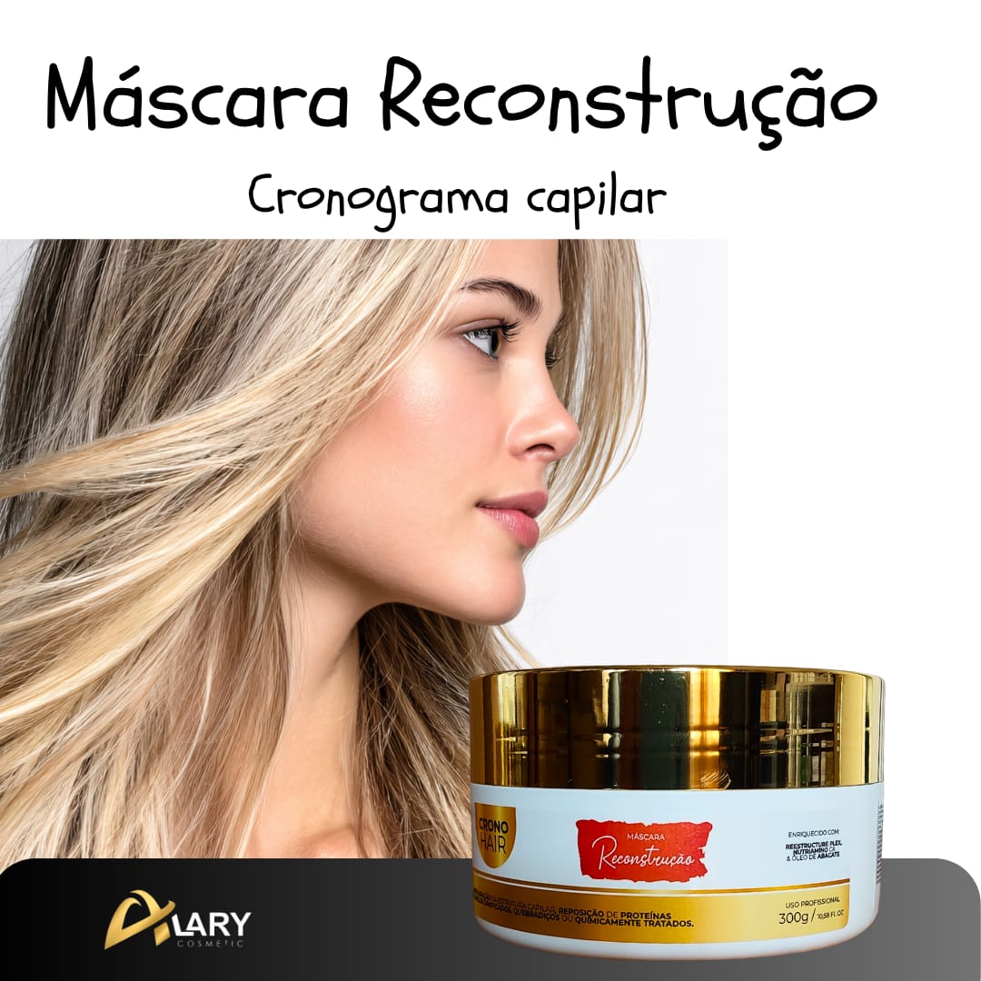Máscara Cronograma Capilar Reconstrução